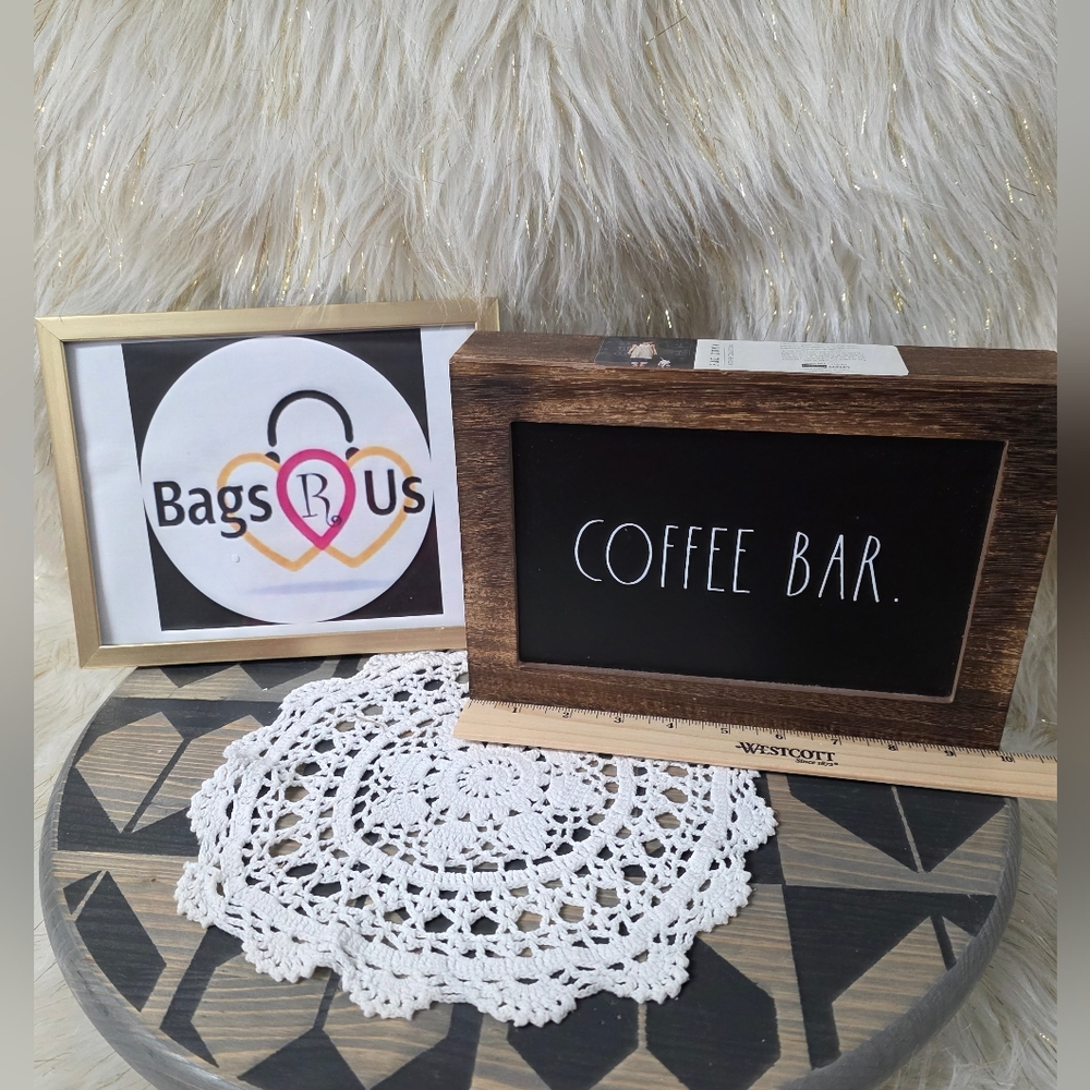 RAE DUNN FARMHOUSE COFFEE BAR SIGN DECOR 10 X 7 X 2 BRAND NEW FAST SHIP